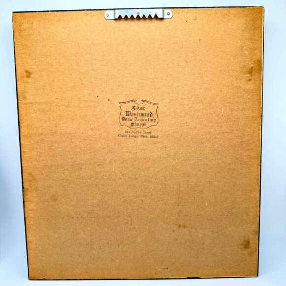 Framed Bird Illustration Signed By Artist Martin Red Bamboo-Style Frame 7.25" - Picture 9 of 11